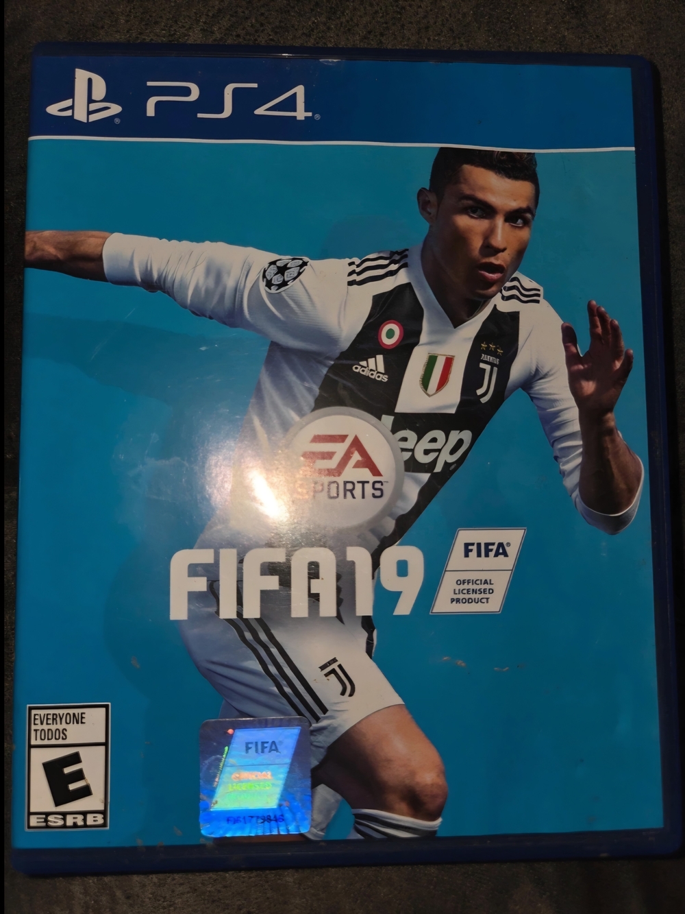 Sony PS4 FIFA 19 Soccer Game - Blue Cover